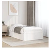 Image de Cadre de lit sans matelas blanc 90x190 cm bois de pin massif 846844