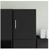 Image de Armoire murale noir 30x42,5x40 cm bois d'ingénierie 846090