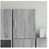 Image de Armoire murale sonoma gris 30x42,5x40 cm bois d'ingénierie 846094