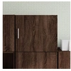 Image de Armoire murale chêne marron 45x42,5x40 cm bois d'ingénierie, armoire, armoire suspendue, armoire latérale, armoire de 846109