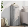 Image de Buffet sonoma gris 30x42,5x93 cm bois d'ingénierie 846276