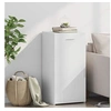 Image de Buffet blanc 45x42,5x93 cm bois d'ingénierie, armoire, armoire latérale, armoire de rangement, armoire, placard, 846285