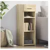 Image de Buffet chêne sonoma 30x42,5x93 cm bois d'ingénierie, armoire, armoire latérale, armoire de rangement, armoire, 846308