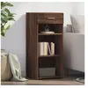 Image de Buffet chêne marron 40x42,5x93 cm bois d ingénierie