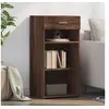 Image de Buffet chêne marron 45x42,5x93 cm bois d ingénierie