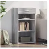 Image de Buffet sonoma gris 50x42,5x93 cm bois d ingénierie
