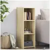Image de Buffet chêne sonoma 30x41x93 cm bois d ingénierie