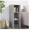 Image de Buffet sonoma gris 30x41x93 cm bois d ingénierie