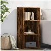 Image de Buffet chêne fumé 40x41x93 cm bois d ingénierie