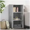 Image de Buffet gris béton 45x41x93 cm bois d'ingénierie 846358