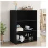 Image de Buffet noir 70x41x93 cm bois d'ingénierie 846370