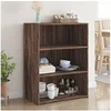 Image de Buffet chêne marron 70x41x93 cm bois d ingénierie