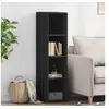 Image de Buffet noir 30x41x124 cm bois d'ingénierie 846377