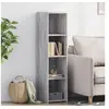 Image de Buffet sonoma gris 30x41x124 cm bois d ingénierie