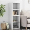 Image de Buffet blanc 40x41x124 cm bois d'ingénierie 846383