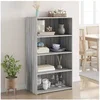Image de Buffet haut sonoma gris 70x41x124 cm bois d ingénierie