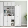 Image de Armoire de rangement mince blanc 30x42,5x225 cm, armoire de rangement de salle de bain, unité de rangement de salle 3281266