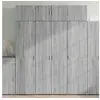 Image de Armoire de rangement sonoma gris 80x42,5x225 cm