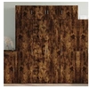 Image de Buffet haut chêne fumé 80x42,5x185 cm bois d'ingénierie, buffet, armoire de rangement, panneau latéral, armoire, 3281438
