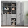 Image de Buffet haut sonoma gris 40x42,5x185 cm bois d ingénierie