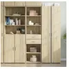 Image de Buffet haut chêne sonoma 50x42,5x185 cm bois d'ingénierie, buffet, placard, armoire latérale, armoire, armoire de 3281457