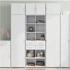 Image de Buffet haut blanc 70x42,5x185 cm bois d'ingénierie, buffet, meuble de rangement, armoire haute, armoire, armoire 3281462