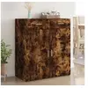 Image de Buffet chêne fumé 80x42,5x93 cm bois d'ingénierie, armoire, armoire latérale, armoire de rangement, armoire, placard, 3281473