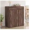 Image de Buffet chêne marron 80x42,5x93 cm bois d'ingénierie, armoire, armoire latérale, armoire de rangement, armoire, 3281475