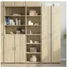 Image de Buffet haut chêne sonoma 50x41x185 cm bois d'ingénierie, buffet, armoire de rangement, armoire haute, armoire, 3281682