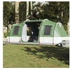 Image de Tente de camping tunnel 4 personnes vert imperméable