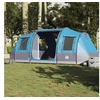 Image de Tente de camping tunnel 4 personnes bleu imperméable