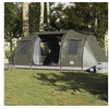 Image de Tente de camping tunnel 4 personnes vert olive imperméable