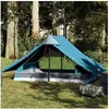 Image de Tente de camping 2 personnes bleu imperméable