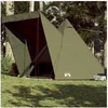 Image de Tente familiale tipi 6 personnes vert olive imperméable