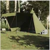 Image de Tente familiale tipi 6 personnes vert olive imperméable