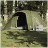 Image de Tente familiale à dôme 6 personnes vert olive imperméable