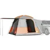 Image de Tente de voiture 4 personnes gris et orange imperméable