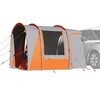 Image de Tente de voiture 4 personnes gris et orange imperméable