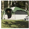 Image de Tente familiale tunnel 6 personnes vert imperméable