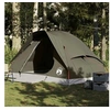 Image de Tente de camping à dôme 4 personnes marron imperméable