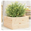 Image de Jardinière 40x40x23 cm bois de pin massif