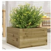 Image de Jardinière 40x40x23 cm bois de pin imprégné