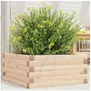 Image de Jardinière 50x50x23 cm bois de pin massif847183