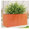 Image de Jardinière cire marron 90x40x45,5 cm bois de pin massif847270