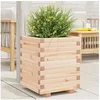 Image de Plantenbak 40x40x49,5 cm massief grenenhout3282509