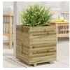 Image de Jardinière 40x40x49,5 cm bois de pin imprégné