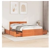 Image de Bedframe zonder matras massief grenenhout wasbruin 120x200 cm3282353