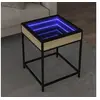 Image de Table basse avec LED Infinity chêne sonoma 40x40x51 cm 847673