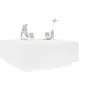 Image de Table basse blanc 100x100x40 cm bois d'ingénierie 3284049