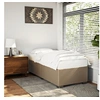 Image de Bedframe kunstleer cappuccinokleurig 100x200 cm3284547